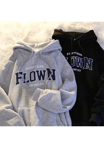 Pinterest Sevgili Çift Kombin Özel Tasarım Rahat Kalıp Oversize Sweatshirt