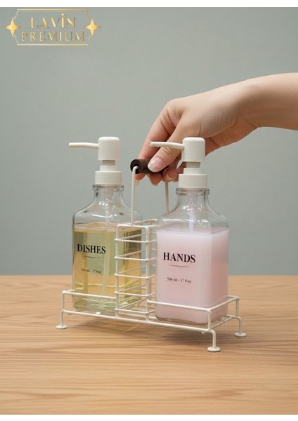 2’li Cam Sabunluk – Bulaşık ve El Sabunu fiyatları