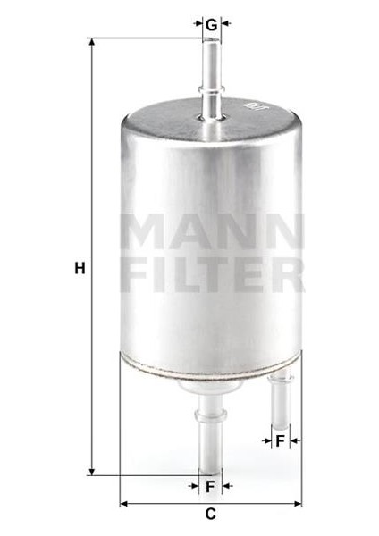 Yakıt Filtresi Audı A6 4f/c6 5.2 Fsı V10 435HP 06/06-09/11