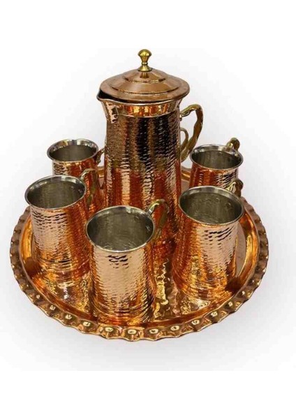 Bakır Sürahi Seti fiyatları