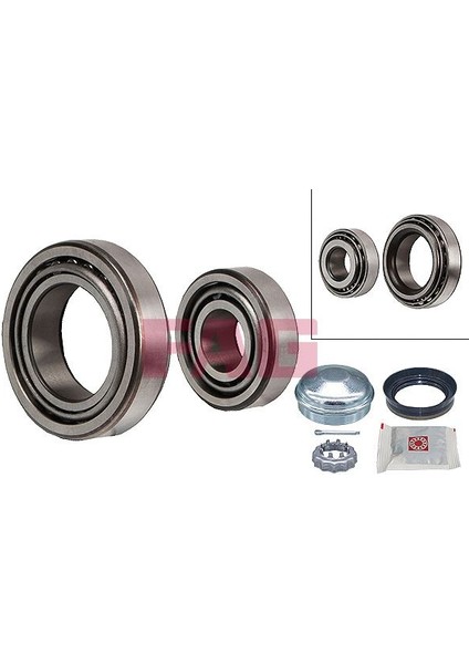 Arka Teker Rulman Caddy Iı 95-04 -A4-Seat Inca VKBA3519