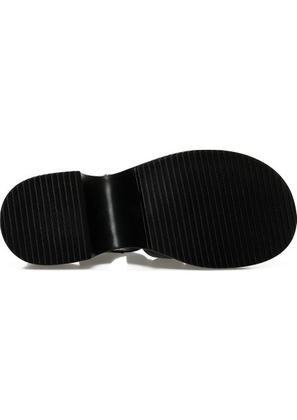Inci Incı Isla 5fx Siyah Kadın Kalın Taban Sandalet