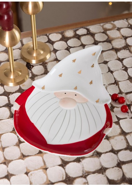 Yılbaşı Servis Tabağı 26X18 cm fiyatları