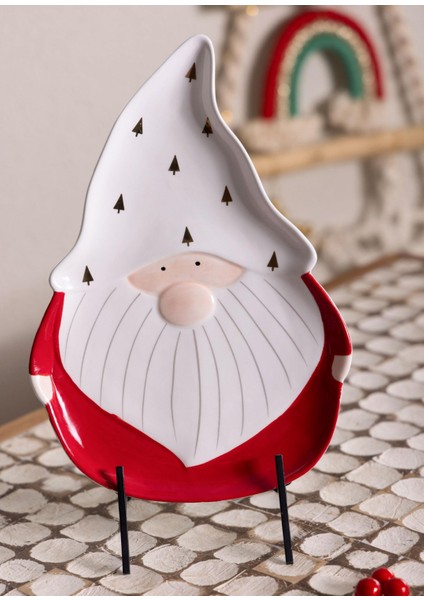 Yılbaşı Servis Tabağı 26X18 cm fırsatları