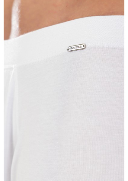 Erkek Mikro Modal Elestan Basic Boxer 1402 Beyaz fiyatları