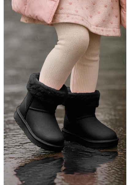 Çocuk Içi Kürklü Su Geçirmez Yağmur, Kışlık Bot