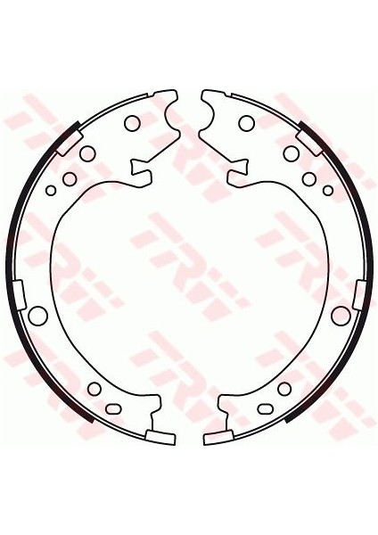 El Fren Pabuç Balata Honda Cr-V Iı 2.0 2.2 Ctdı 02-06 200X35