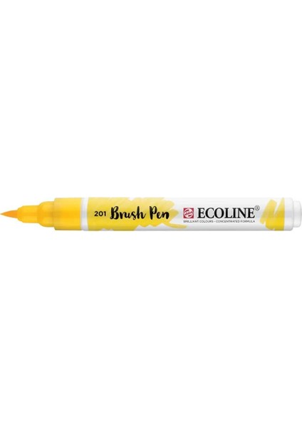 Ecoline Brush Pen Fırça Uçlu Kalem 201 Light Yellow