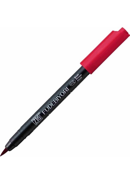 Fudebiyori Brush Pen Fırça Uçlu Kalem 24 Wıne Red