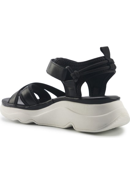 325626.Z 5fx Siyah Kadın Spor Sandalet