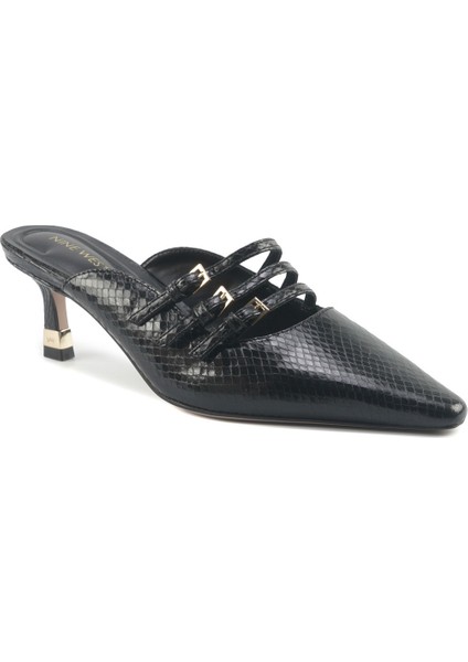 Barbara 5pr Siyah Kadın Topuklu Terlik