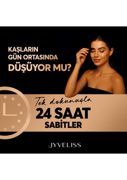 Kaş Şekillendirici Wax Beyazlık Bırakmayan 001 Renk 100 ml Gün Boyu Kalıcı modelleri