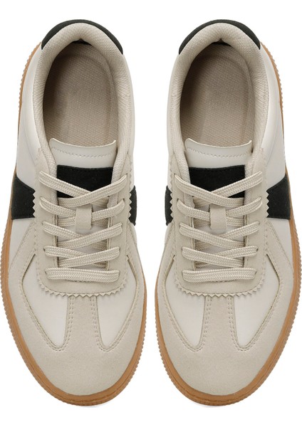 25S-028 5fx Bej Kadın Sneaker