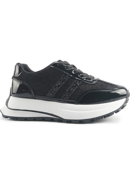 25S-010 5fx Siyah Kadın Sneaker