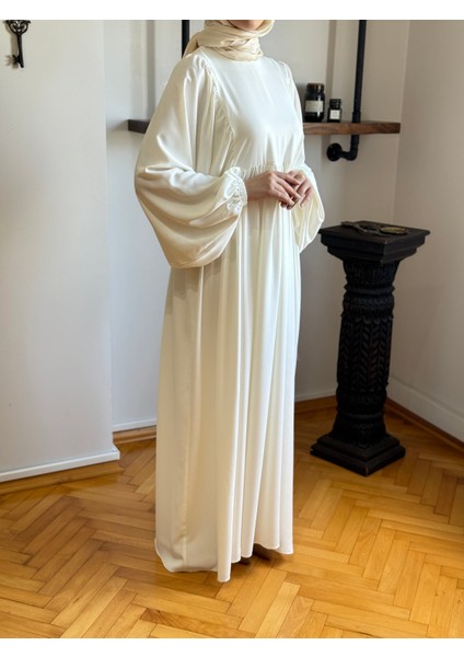 Balon Kollu Oversize Elbise 5096 modelleri