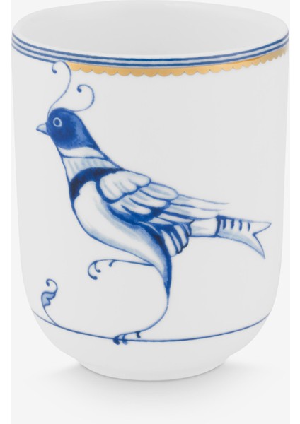 Blue Bird Beyaz Porselen Latte Bardağı 250 ml