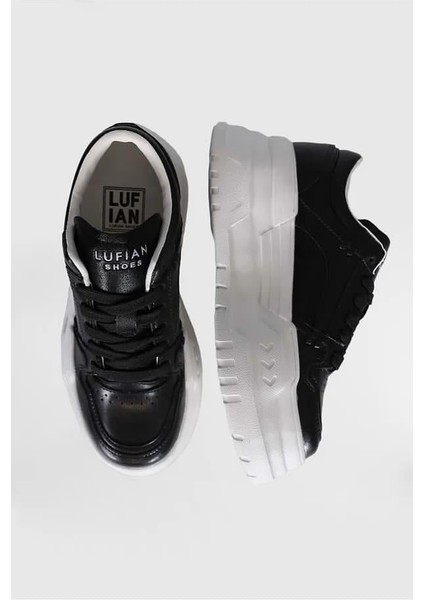 Darla Siyah Kadın Deri Sneaker Ayakkabı 121230020 modelleri