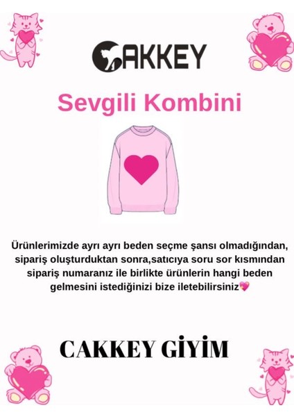 Couple Oversize Çift Sweatleri indirimleri