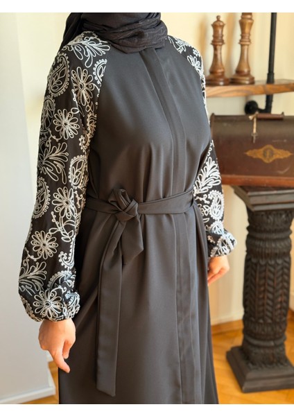 Süzene Nakışlı Reglan Kol Ferace 5051 fırsatları