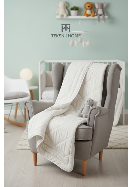 | %100 Doğal Merinos Yün Bebek Yorganı %100 Pamuk Kılıf 100 x 150 cm fiyatları