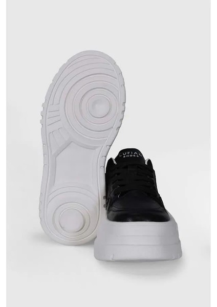 Darla Siyah Kadın Deri Sneaker Ayakkabı 121230020 indirimleri