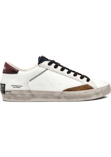 Erkek Sneaker ( Günlük) 11000AA8 Crime London Dıstressed White
