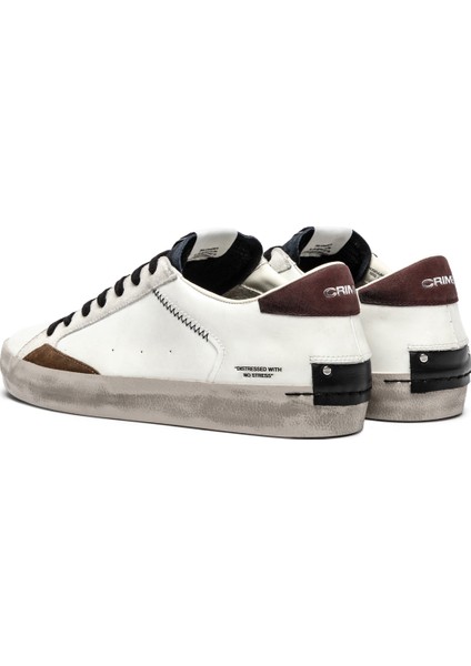 Erkek Sneaker ( Günlük) 11000AA8 Crime London Dıstressed White modelleri