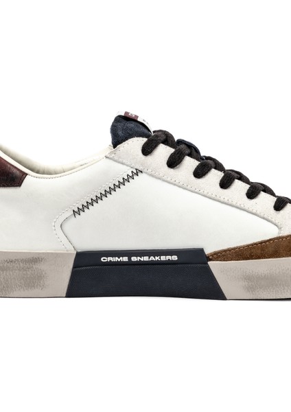 Erkek Sneaker ( Günlük) 11000AA8 Crime London Dıstressed White