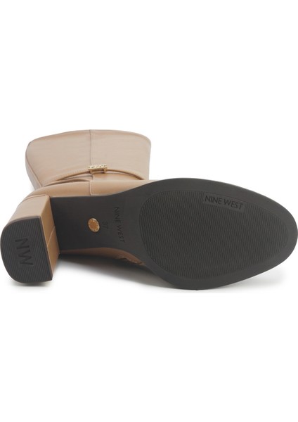 ORTENS 5PR CAMEL. Kadın Topuklu Çizme