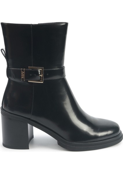 Nathan2 5pr Siyah Kadın Topuklu Bot