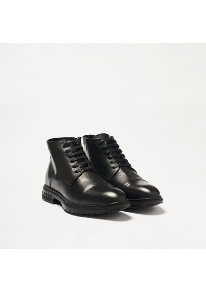 Erkek Bot OG-351 John May Siyah Deri modelleri