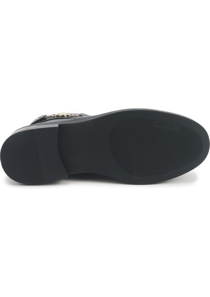 Norra 5pr Siyah Kadın Düz Bot