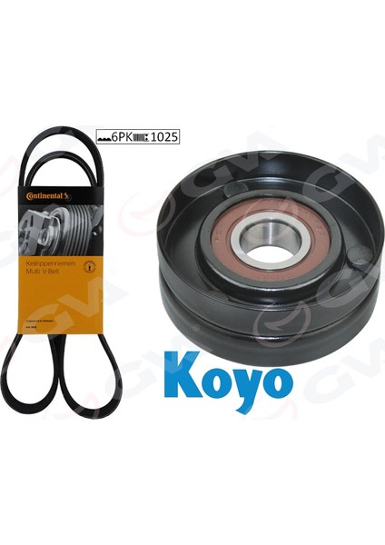 Alternatör Gergi Kiti Kütüksüz Golf7-A3-Leon-Caddy-Tıguan 13 1.6-2.0tdı Clha-Crkb-Clhb-Crka K016PK1025