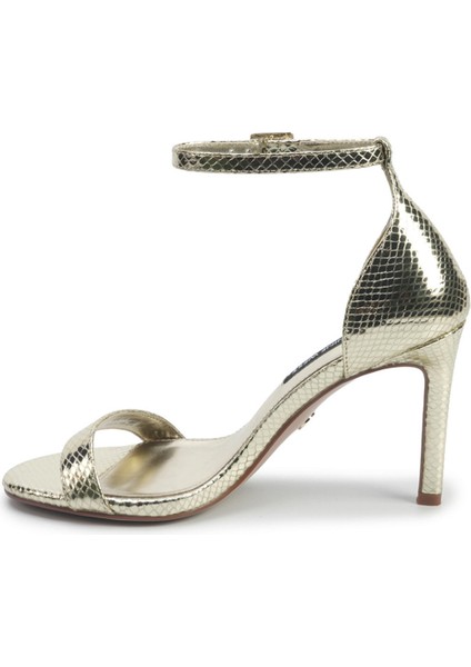 Isla2 5pr Altın Kadın Topuklu Sandalet