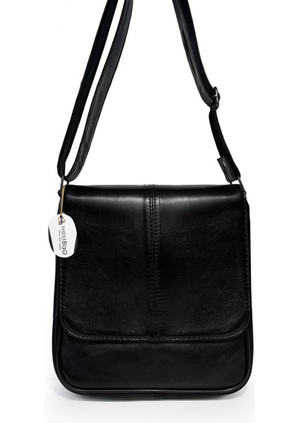 Hakiki Deri Postacı Çantası Premium Deri Omuz Çanta