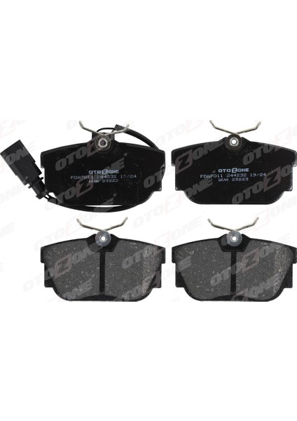 Arka Balata Fişli Transporter T4-Caravelle 2.4 2.5 Tdı 90-03 GDB1369