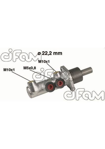 Fren Ana Merkezi Doblo 1.2.1.6 16V.1.9D.1.9 Jtd Abs Lı 01 > 22.2mm