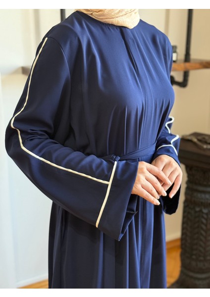 Gizli Patlı Biyeli Abaya Kol Ferace 5058 fiyatları