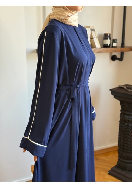 Gizli Patlı Biyeli Abaya Kol Ferace 5058 modelleri