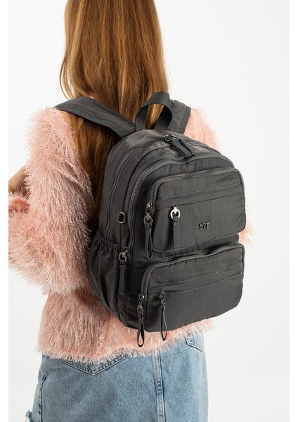 Kadın Sırt Çantası Ultra Hafif Poliamid Kumaş Su Geçirmez Çok Cepli Günlük Sırt Çantası 35*25 cm fiyatları