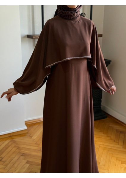 Taşlı Yarasa Kol Abiye 5066 fırsatları