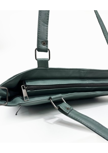 Hakiki Deri Kol Omuz Askılı Çapraz Postacı Çok Gözlü Çanta modelleri