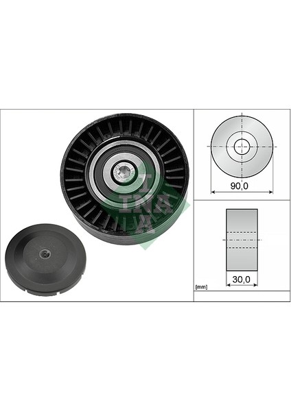 Kayıs Gergı Rulmanı Bmw E81 E82 E88 E90 E91 E92 E93 E60 E61