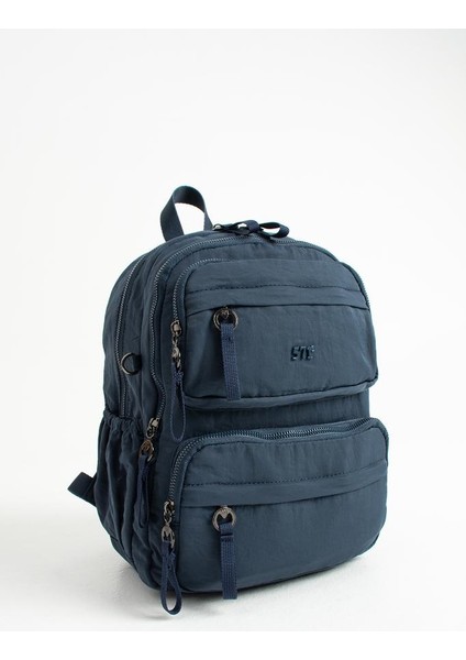 Kadın Sırt Çantası Ultra Hafif Poliamid Kumaş Su Geçirmez Çok Cepli Günlük Sırt Çantası 35*25 cm modelleri