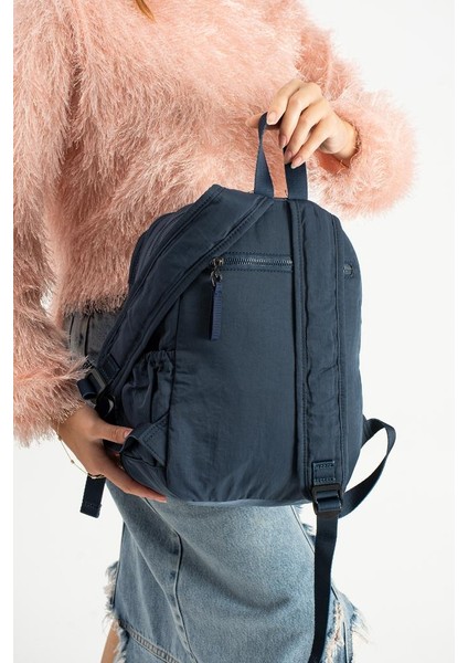 Kadın Sırt Çantası Ultra Hafif Poliamid Kumaş Su Geçirmez Çok Cepli Günlük Sırt Çantası 35*25 cm fırsatları