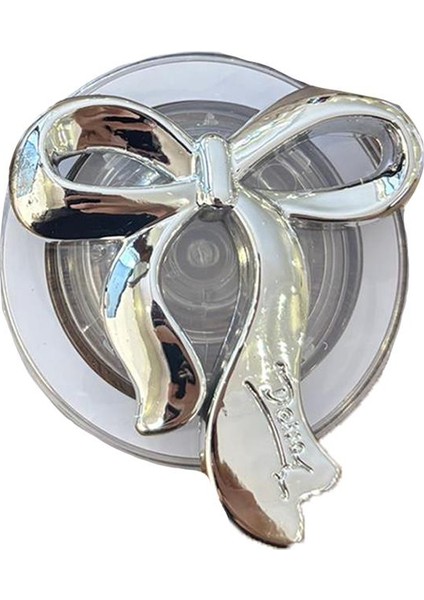 Magsafe Telefon Tutucu Stand Fiyonk Gümüş