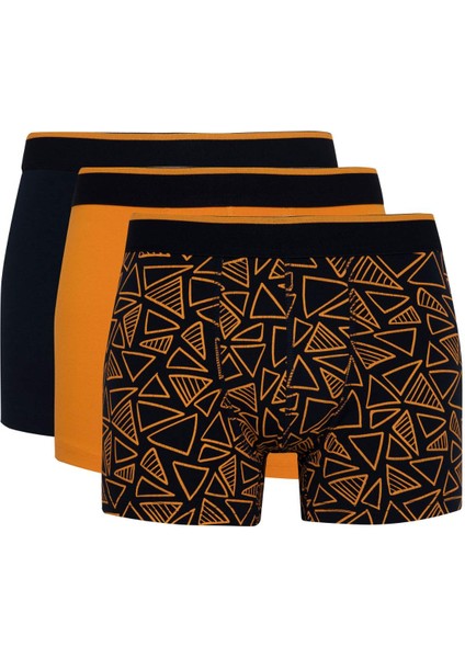 Regular Fit Baskılı 3lü BOXER B7182AX24AU