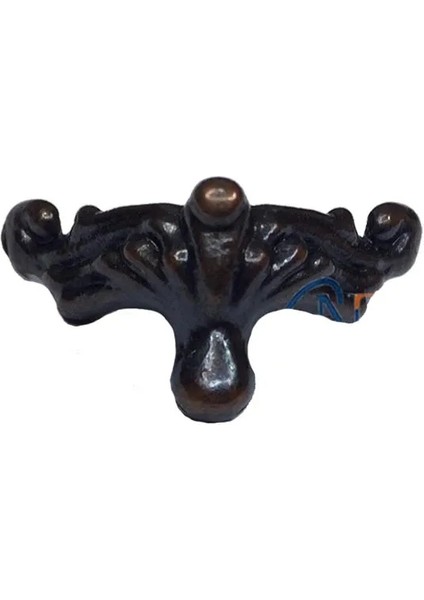 Köşe Etekli Sandık Ayağı, Kutu Ayak 1,5 cm - Eskitme
