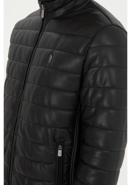 Erkek Siyah Deri Mont-Kaban 50297251-001