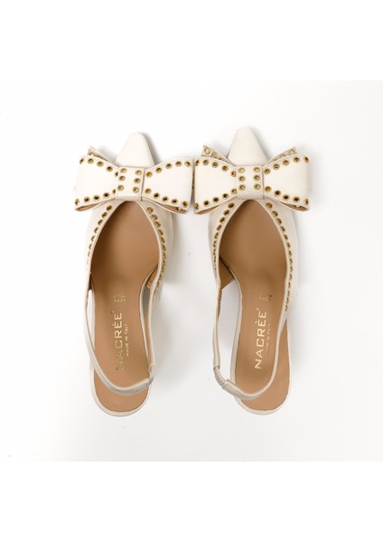 Kadın Topuklu/ Stiletto 3063041 Nacree Naplack Burro